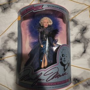 Mattel Marilyn Monroe Collector's Doll - Blue and Purple